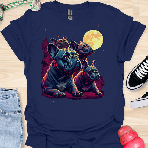 Bulldog & Moon - V3 - Quads T-Shirt